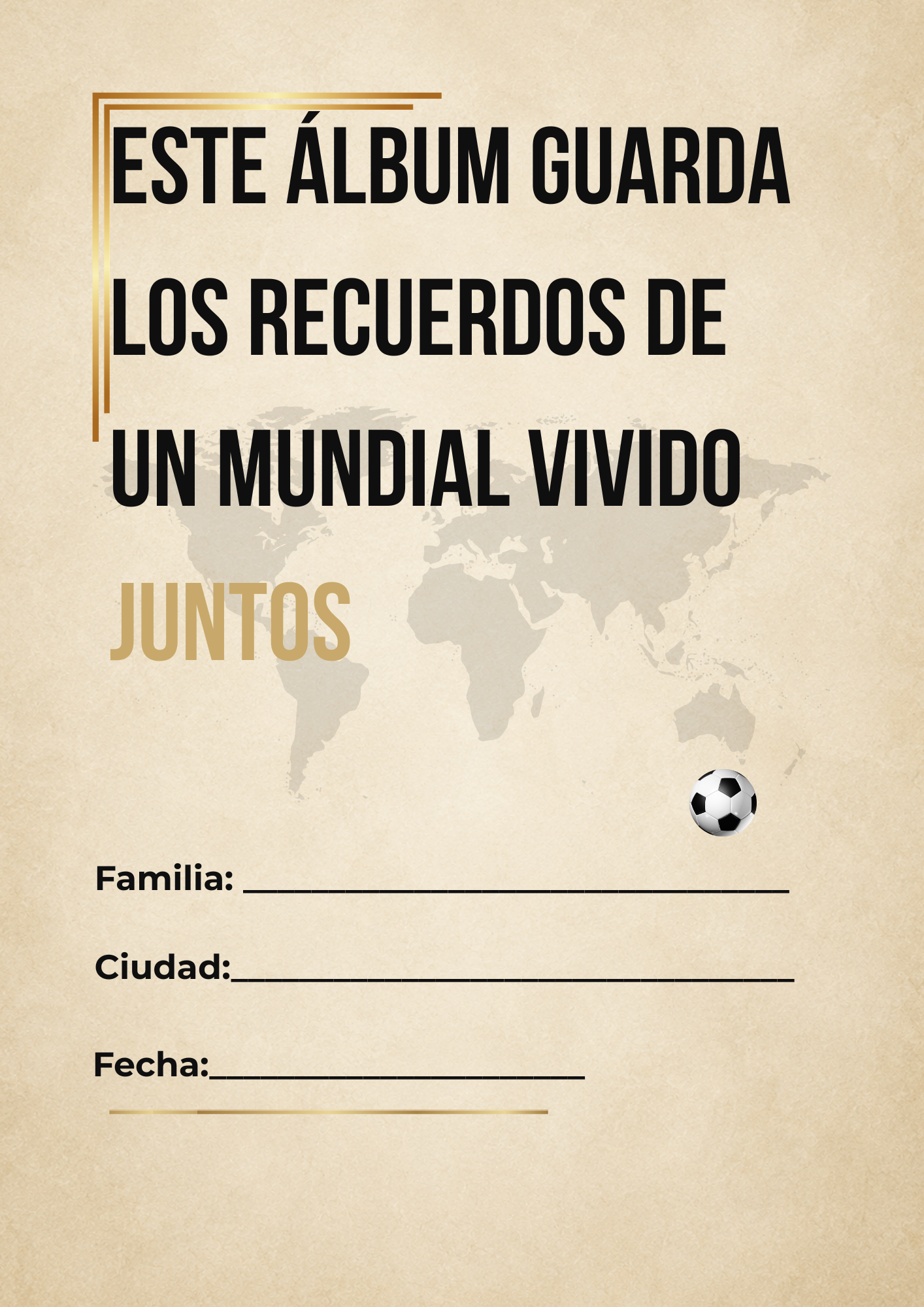 Nuestro Mundial 2026 – Álbum Digital de Recuerdos